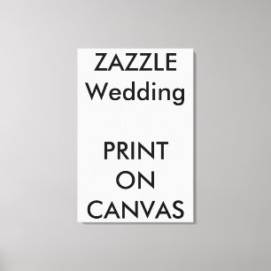 Lienzo Boda personalizada 24"x36" Foto de pintura en pare