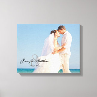 Lienzo Boda personalizado Photo Keepsake