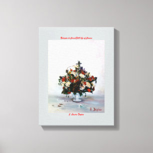 Lienzo Bodegón de flores/Still life of flowers