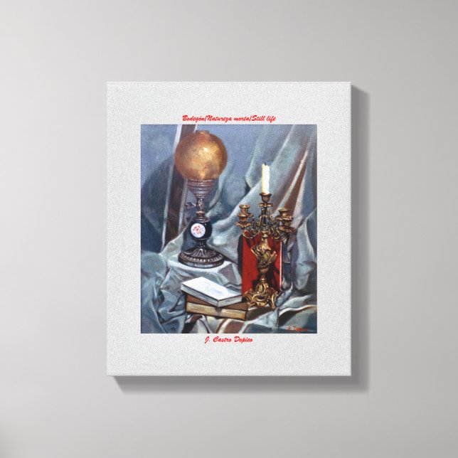 Lienzo Bodegón/Natureza morta/Still life (Anverso)