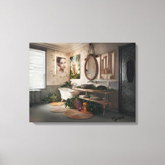 Lienzo Bohemias Bath Bliss - Elegancia femenina y de hada