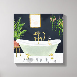 Lienzo Boho Bath I