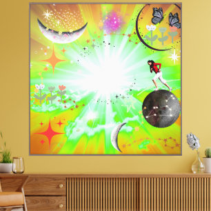 Lienzo Boho Celestial