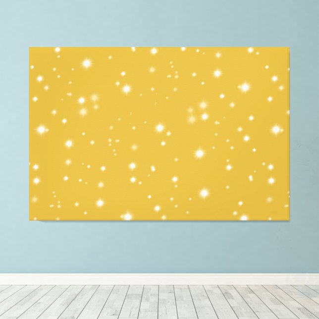 Lienzo Boho Gold Starlight (Insitu (piso de madera))