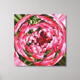 Lienzo Bola de tulipanes