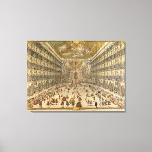 Lienzo Bola en honor del nacimiento del archiduque Pedro