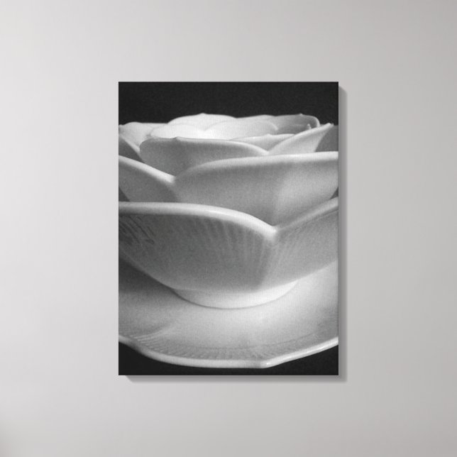 Lienzo Bolas de Petal de flores (Anverso)