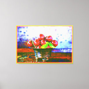 Lienzo "Bolla De Fruta De Cerezas" Foto Cuta. ¡Hazte con