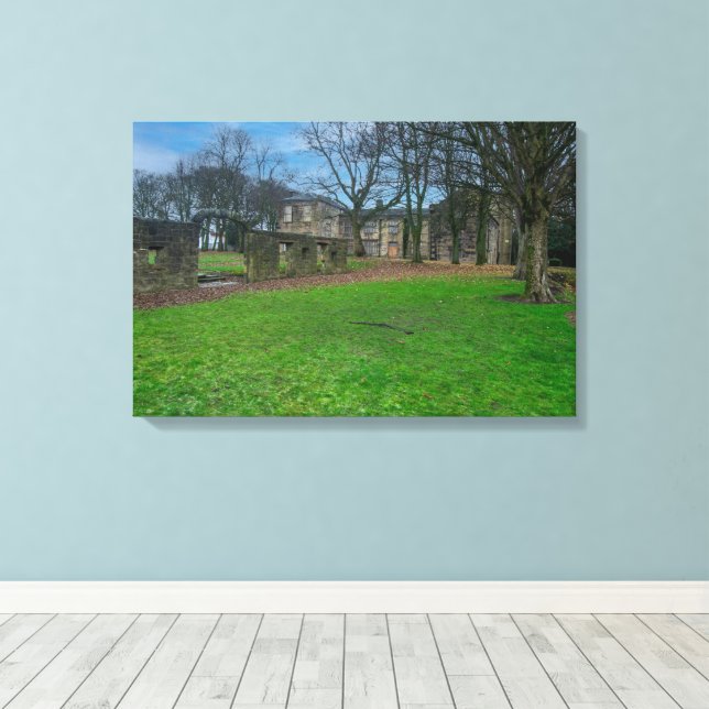Lienzo Bolling Hall, Bradford (Insitu (piso de madera))