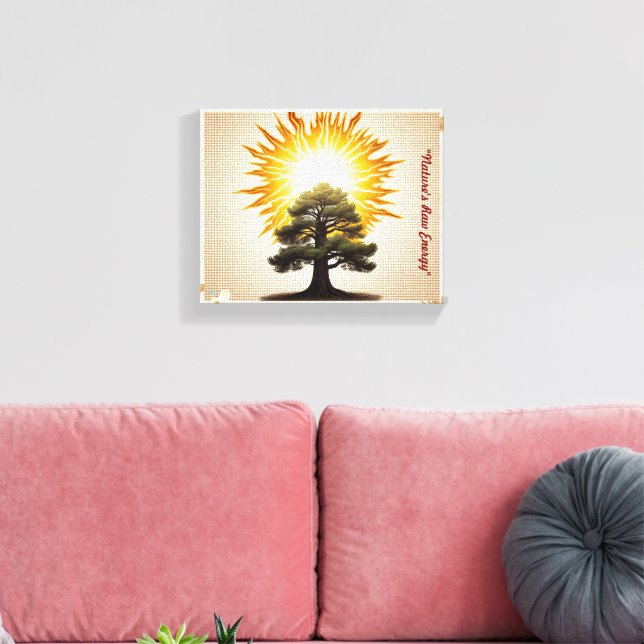 Lienzo "Bolt of Life" (Insitu (Sala de estar))