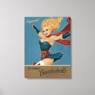 Lienzo Bomba de Supergirl