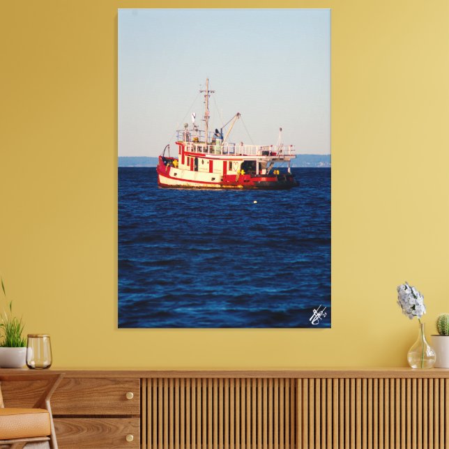 Lienzo Bombeo en la Bahía de Mutiny #2 (Insitu (Sala de estar))