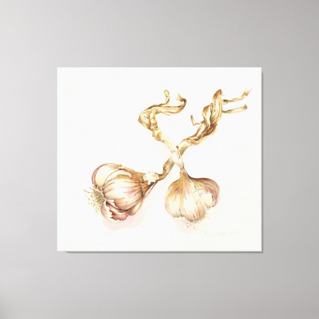 Lienzo Bombillas de ajo 2005 (Anverso)