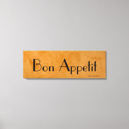 Lienzo Bon Appetit Cocina Toscana Canvas