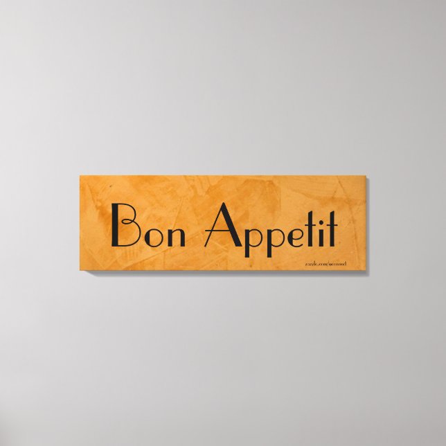 Lienzo Bon Appetit Cocina Toscana Canvas (Anverso)