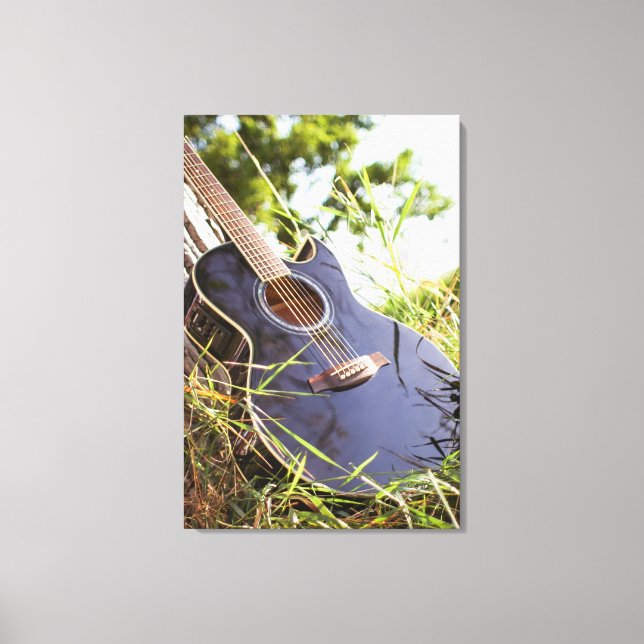 Lienzo Bonito Bass Guitar (Anverso)
