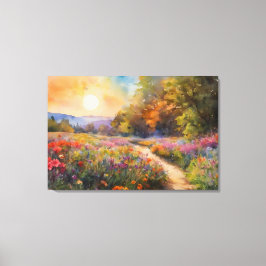 Lienzo Bonito paisaje natural panorámico