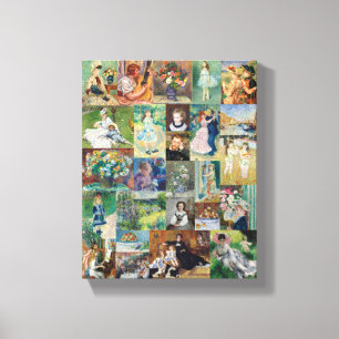 Lienzo Bonitos y elegantes cuadros de Renoir