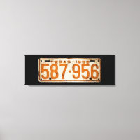 Bonnie & Clyde License Plate