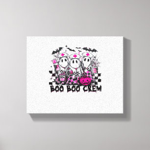 Lienzo Boo Boo Crew Enfermera clásica camiseta de Hallowe