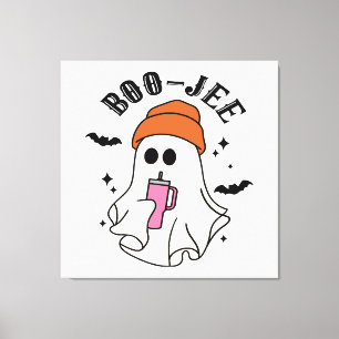 Lienzo Boo-Jee fantasma divertido inspirado en Tumbler pa