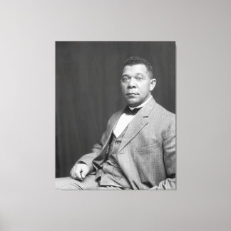 Lienzo Booker Taliaferro Washington: Educador Negro
