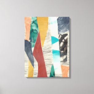 Lienzo Borde de color II