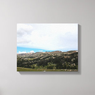 Lienzo Borde de las montañas Absaroka-Beartooth 11x14