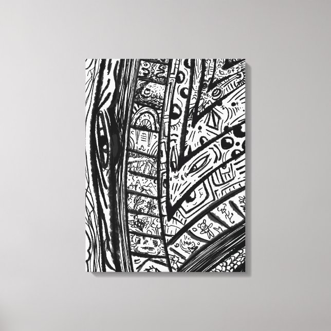 Lienzo Borde de un blade (Anverso)