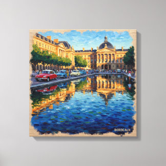Lienzo Bordeaux Grand Square Reflections Canvas Art