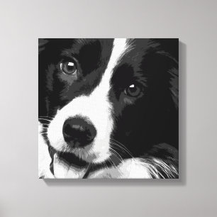 Lienzo Border collie