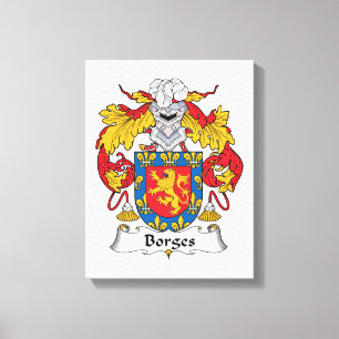 Lienzo Borges Family Crest