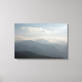 Lienzo Borrowdale, distrito de Wallacrag Keswick Lake