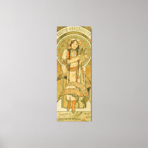 Lienzo Bosnia y Herzegovina por Alphonse Mucha 1900