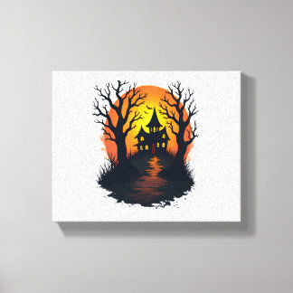 Lienzo Bosque atormentado - Tee de la Naturaleza de Hallo