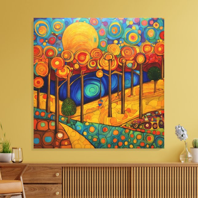 Lienzo Bosque Daydream (Insitu (Sala de estar))