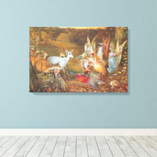 Lienzo Bosque Encantado del artista John Anster Fitzgeral