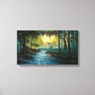 Lienzo Bosque húmedo