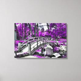 Lienzo Bosque Purple Dreamscape