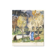 Bosque sagrado de Pierre Puvis de Chavannes