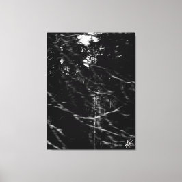 Lienzo Bosques espeluznantes en la isla Whidbey