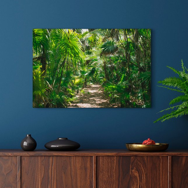 Lienzo Bosques | Tropical Rainforest Tulum Mexico (Subido por el creador)