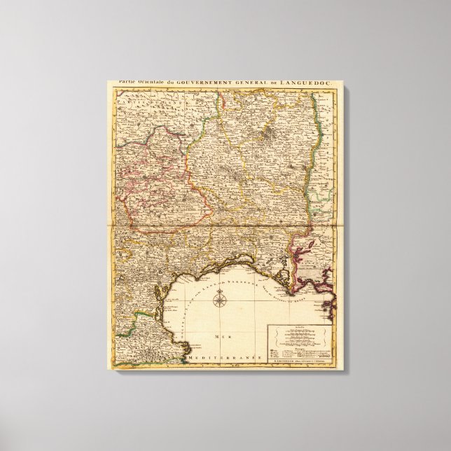 Lienzo Bosques y asentamientos franceses (Anverso)
