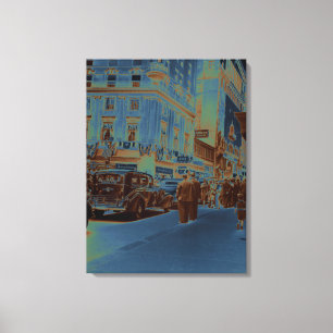 Lienzo Boston Parker House Hotel 1930 Fotografía Car