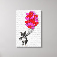Boston Terrier Y Globos