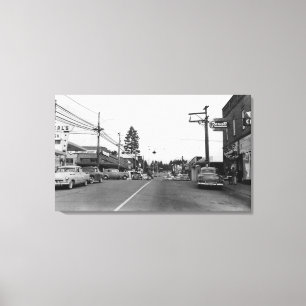 Lienzo Bothell, WA - fotografía de escena céntrica de l