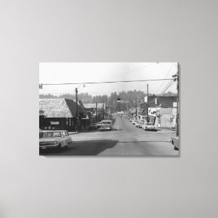 Lienzo Bothell, WA - fotografía de escena céntrica de l