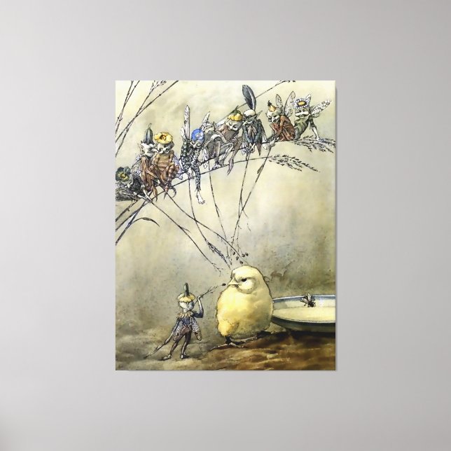 Lienzo “Bother the Gnat” de A Duncan Carse (Anverso)