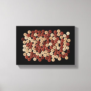 Lienzo Botones - Fotografía Bella Artes