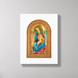 Lienzo Botticelli Madonna y Child Enthroned